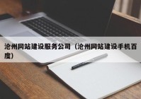 沧州网站建设服务公司（沧州网站建设手机百度）