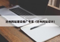 沧州网站建设推广专家（沧州网站设计）